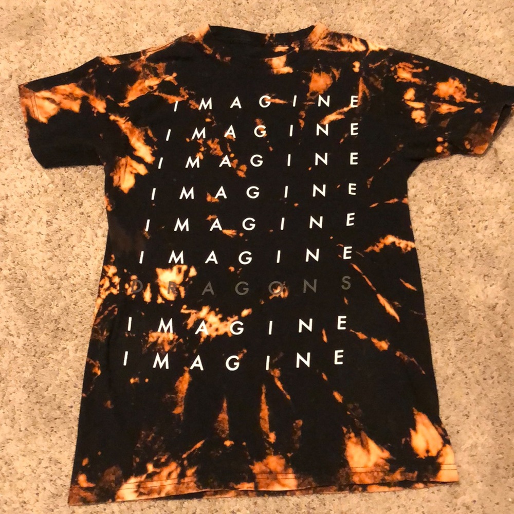 tie dye imagine dragons tee shirt
